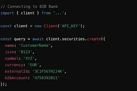Seamless Integration for B2B Partners